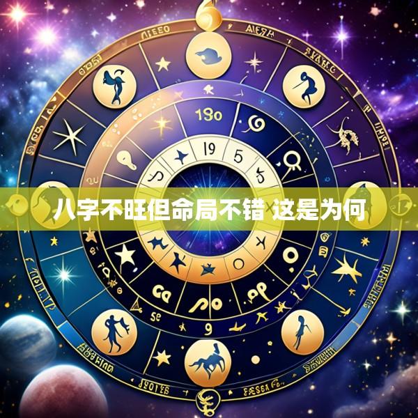 八字不旺但命局不错 这是为何