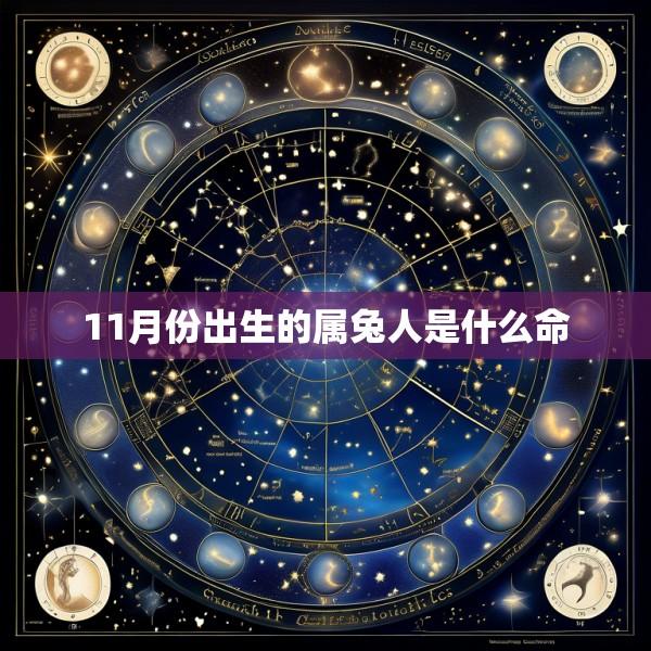 11月份出生的属兔人是什么命