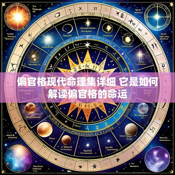 偏官格现代命理集详细 它是如何解读偏官格的命运