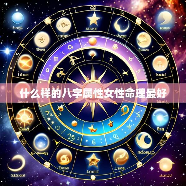 什么样的八字属性女性命理最好