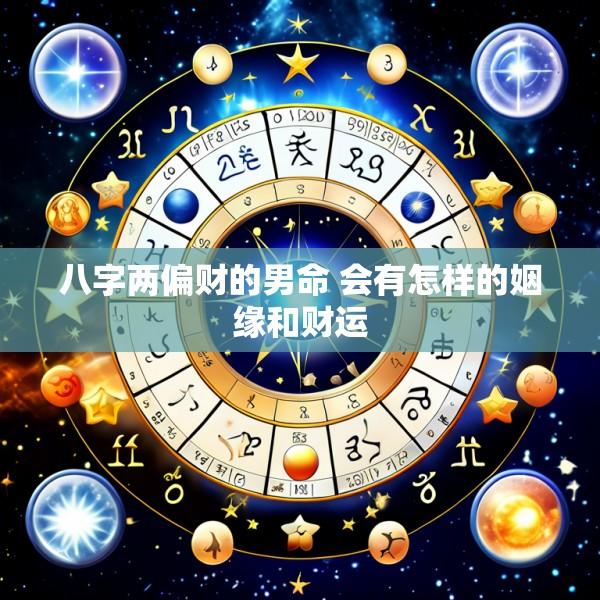 八字两偏财的男命 会有怎样的姻缘和财运