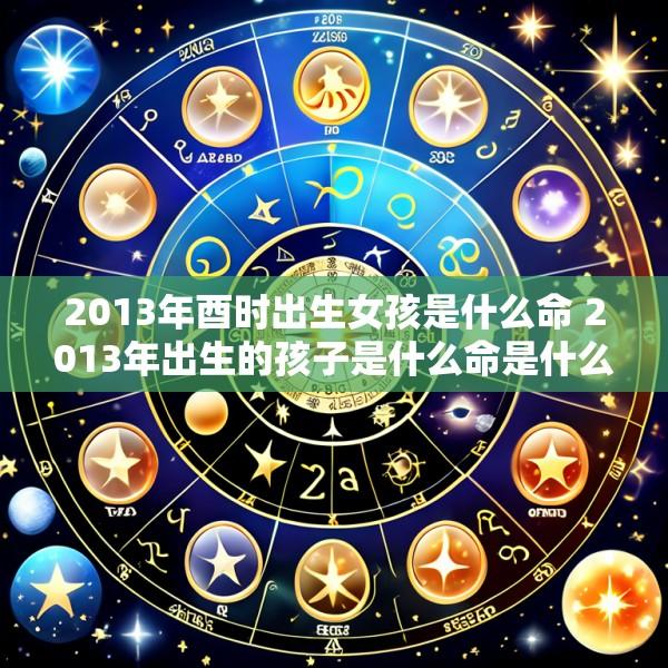 2013年酉时出生女孩是什么命 2013年出生的孩子是什么命是什么命