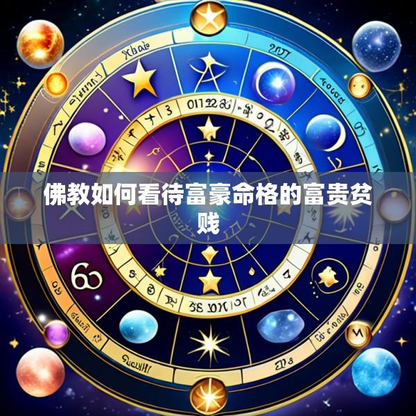 佛教如何看待富豪命格的富贵贫贱