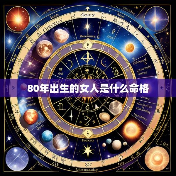 80年出生的女人是什么命格