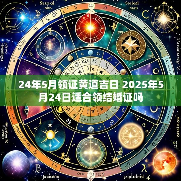 24年5月领证黄道吉日 2025年5月24日适合领结婚证吗