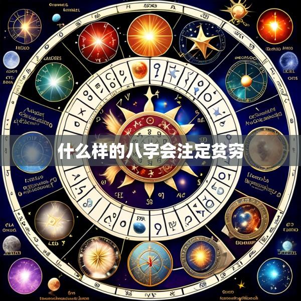 什么样的八字会注定贫穷