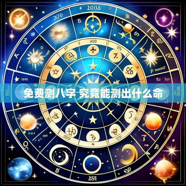 免费测八字 究竟能测出什么命