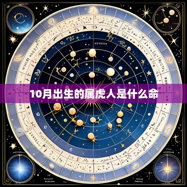 10月出生的属虎人是什么命