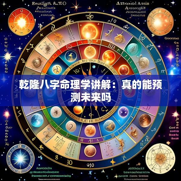 乾隆八字命理学讲解：真的能预测未来吗