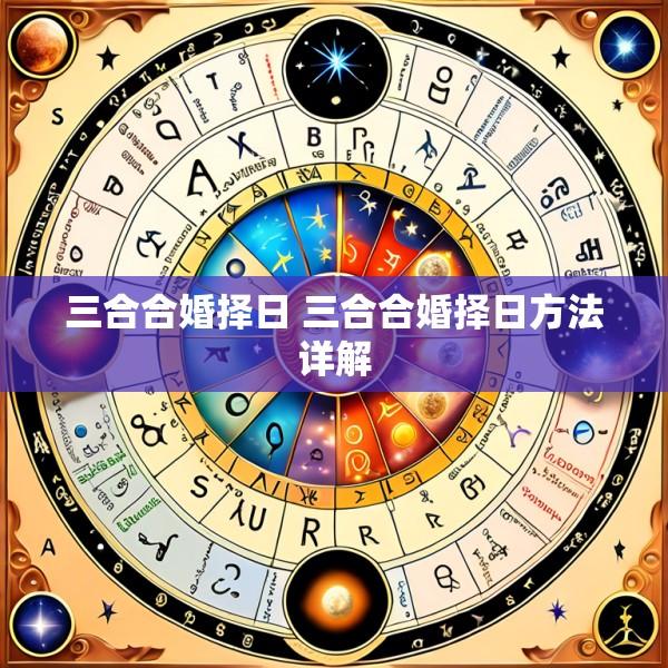 三合合婚择日 三合合婚择日方法详解
