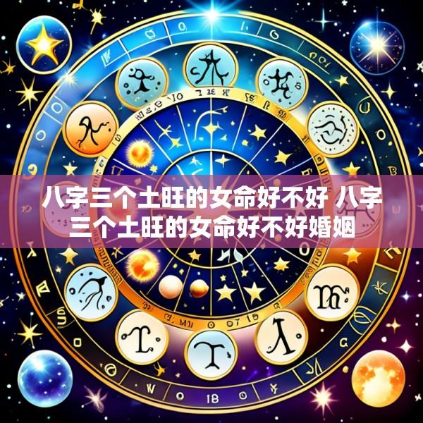 八字三个土旺的女命好不好 八字三个土旺的女命好不好婚姻