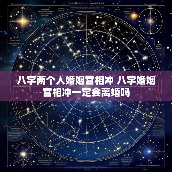 八字两个人婚姻宫相冲 八字婚姻宫相冲一定会离婚吗