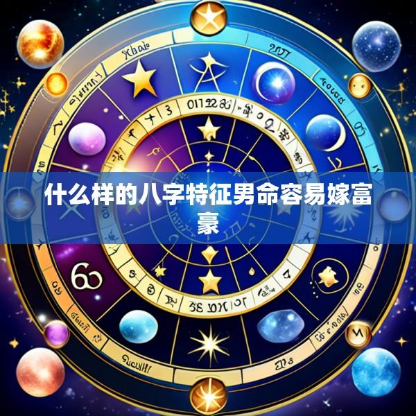 什么样的八字特征男命容易嫁富豪