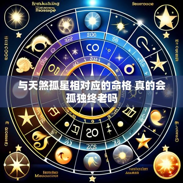 与天煞孤星相对应的命格 真的会孤独终老吗