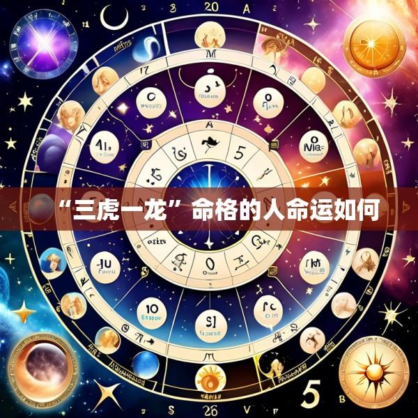 “三虎一龙”命格的人命运如何