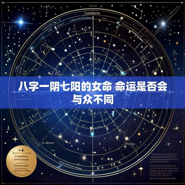 八字一阴七阳的女命 命运是否会与众不同
