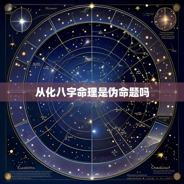 从化八字命理是伪命题吗