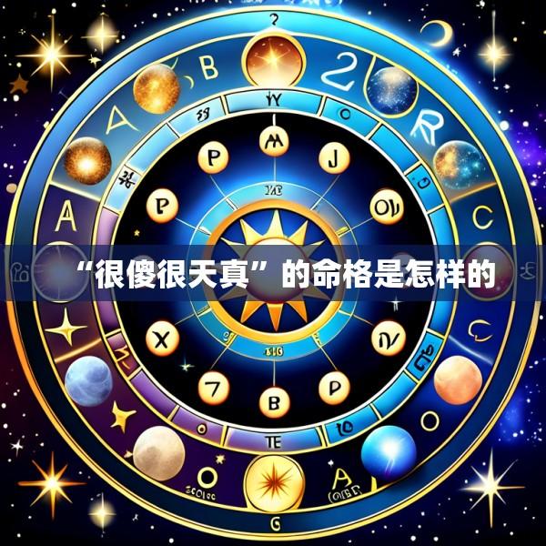 “很傻很天真”的命格是怎样的