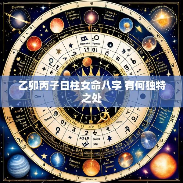 乙卯丙子日柱女命八字 有何独特之处