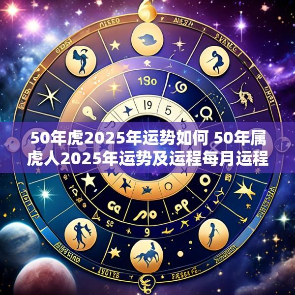 50年虎2025年运势如何 50年属虎人2025年运势及运程每月运程