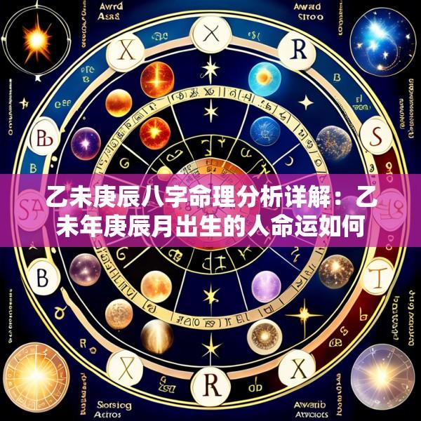 乙未庚辰八字命理分析详解：乙未年庚辰月出生的人命运如何