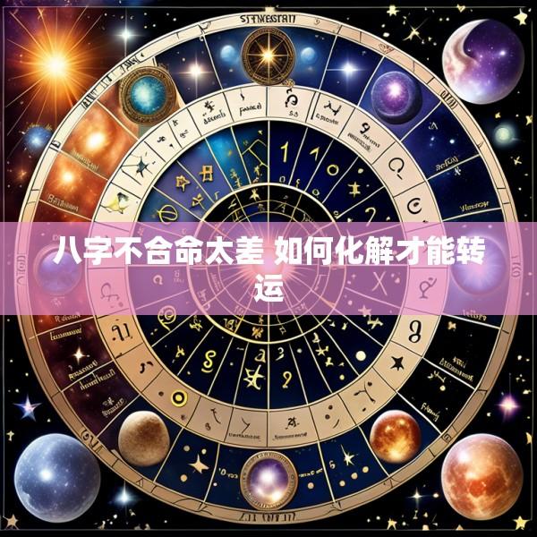 八字不合命太差 如何化解才能转运