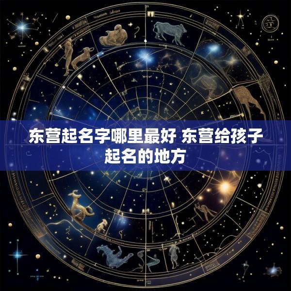 东营起名字哪里最好 东营给孩子起名的地方
