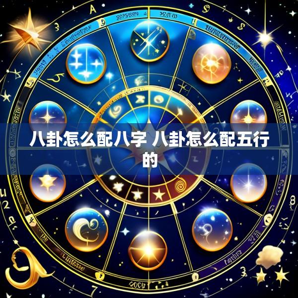 八卦怎么配八字 八卦怎么配五行的