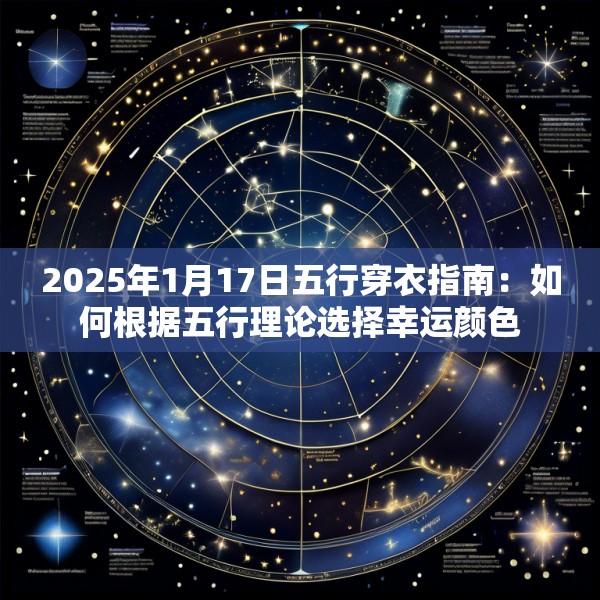 2025年1月17日五行穿衣指南：如何根据五行理论选择幸运颜色
