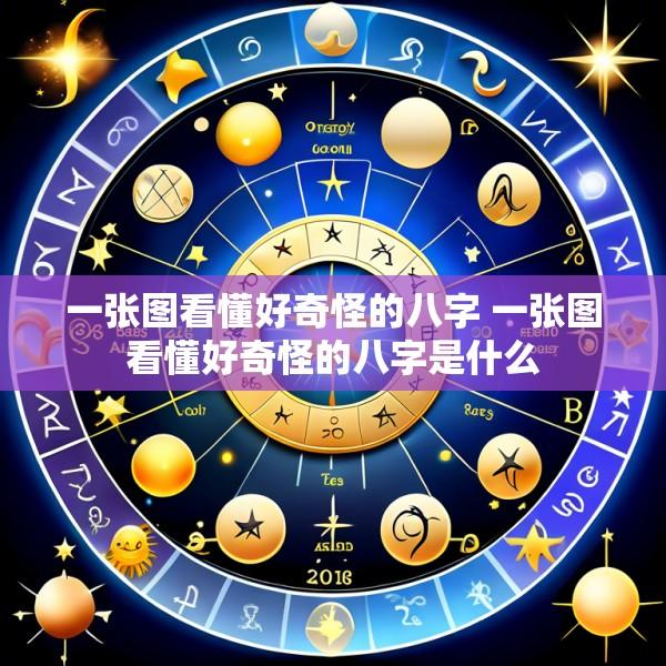 一张图看懂好奇怪的八字 一张图看懂好奇怪的八字是什么