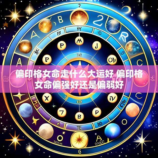 偏印格女命走什么大运好 偏印格女命偏强好还是偏弱好