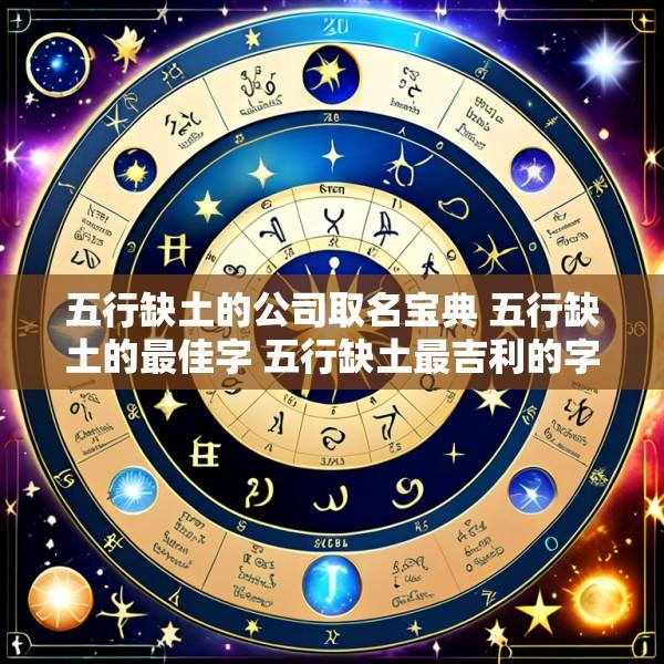 五行缺土的公司取名宝典 五行缺土的最佳字 五行缺土最吉利的字