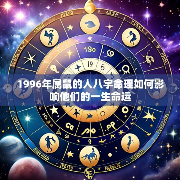 1996年属鼠的人八字命理如何影响他们的一生命运