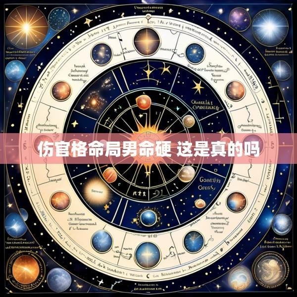 伤官格命局男命硬 这是真的吗