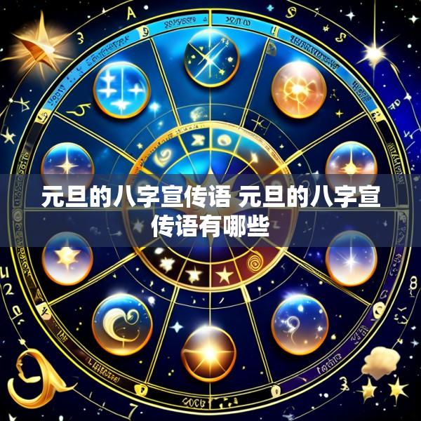 元旦的八字宣传语 元旦的八字宣传语有哪些