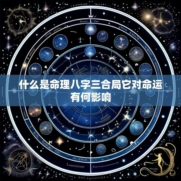 什么是命理八字三合局它对命运有何影响
