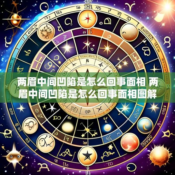 两眉中间凹陷是怎么回事面相 两眉中间凹陷是怎么回事面相图解