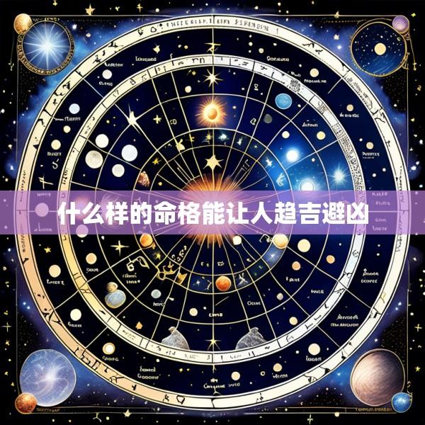 什么样的命格能让人趋吉避凶