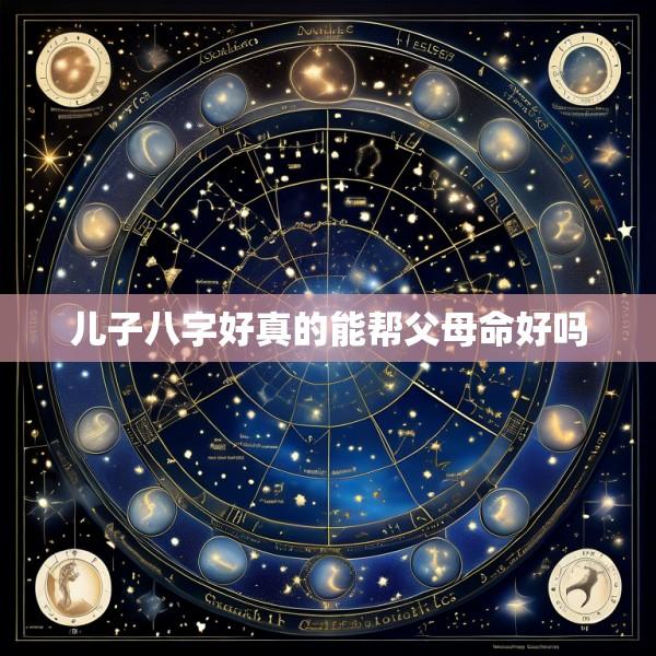 儿子八字好真的能帮父母命好吗