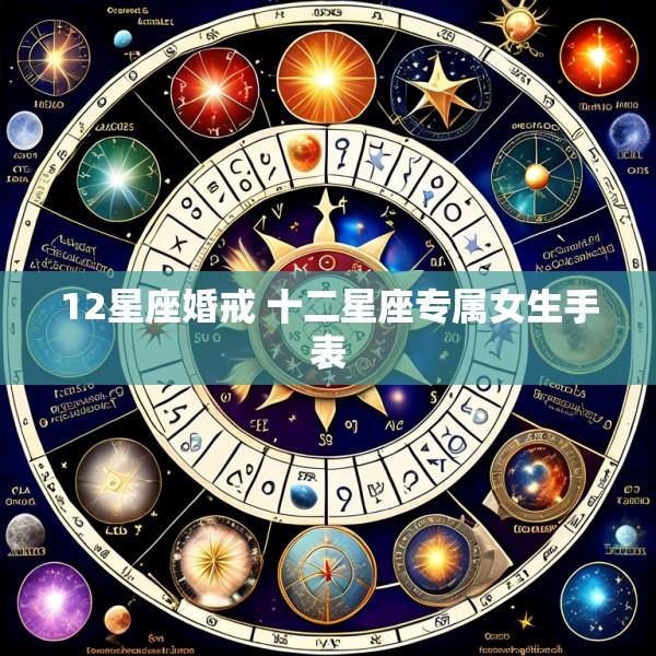 12星座婚戒 十二星座专属女生手表