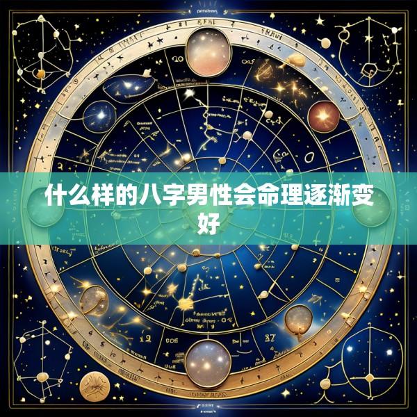 什么样的八字男性会命理逐渐变好