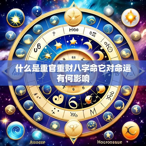什么是重官重财八字命它对命运有何影响