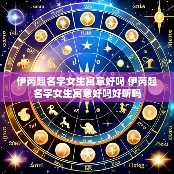 伊芮起名字女生寓意好吗 伊芮起名字女生寓意好吗好听吗