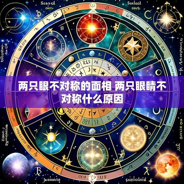 两只眼不对称的面相 两只眼睛不对称什么原因