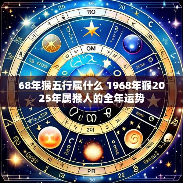 68年猴五行属什么 1968年猴2025年属猴人的全年运势