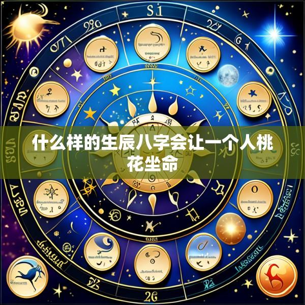 什么样的生辰八字会让一个人桃花坐命
