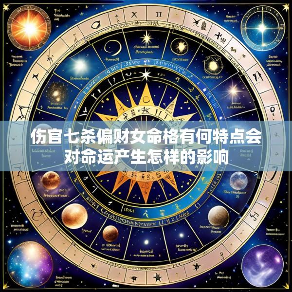 伤官七杀偏财女命格有何特点会对命运产生怎样的影响