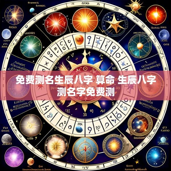 免费测名生辰八字 算命 生辰八字测名字免费测