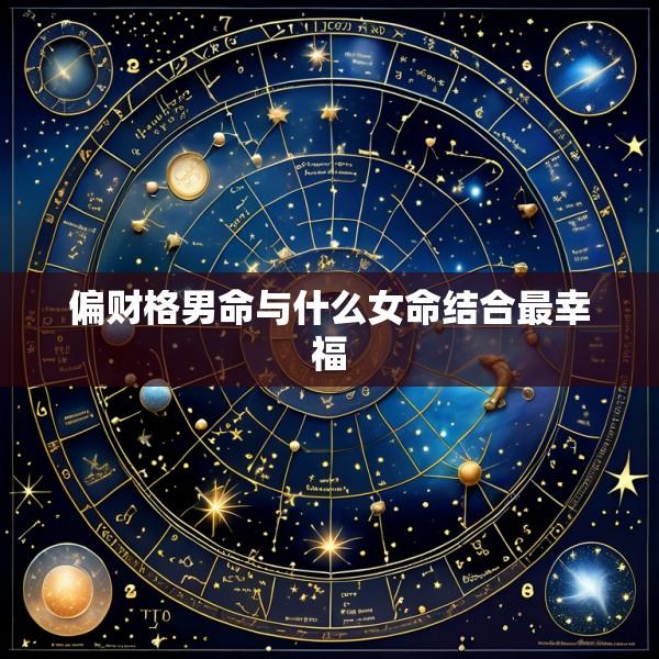偏财格男命与什么女命结合最幸福