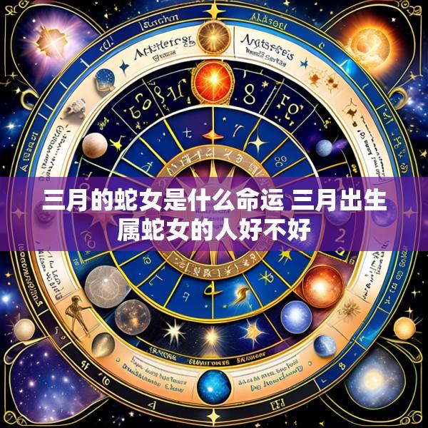 三月的蛇女是什么命运 三月出生属蛇女的人好不好